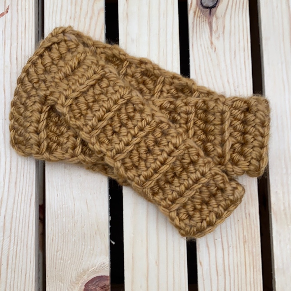 Homemade head band/ear warmer